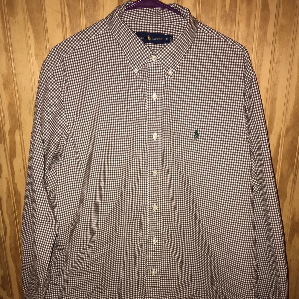 Ralph Lauren Men’s button up shirt.